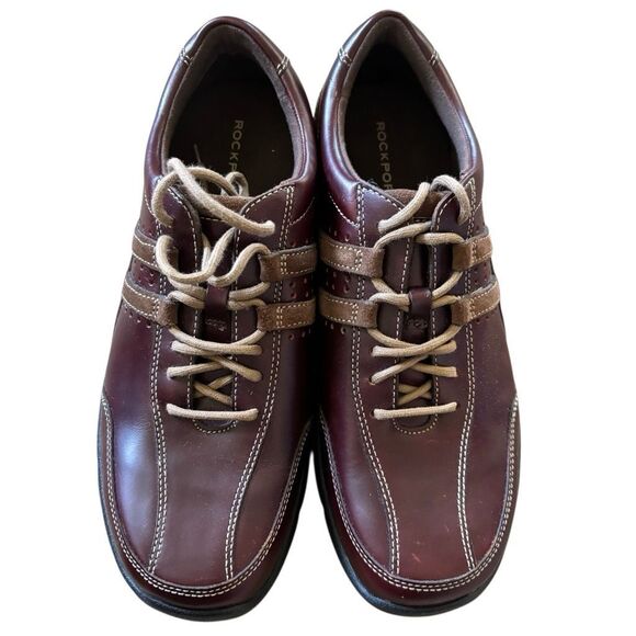 Rockport Colfax Mahogany APM7088E Size 9 M Brown Casual Walking Shoes *Nice* main image 14
